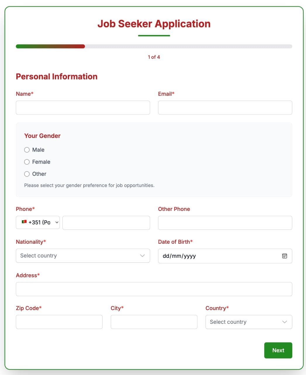 Atriulactea — European Recruitment Portal screenshot 3