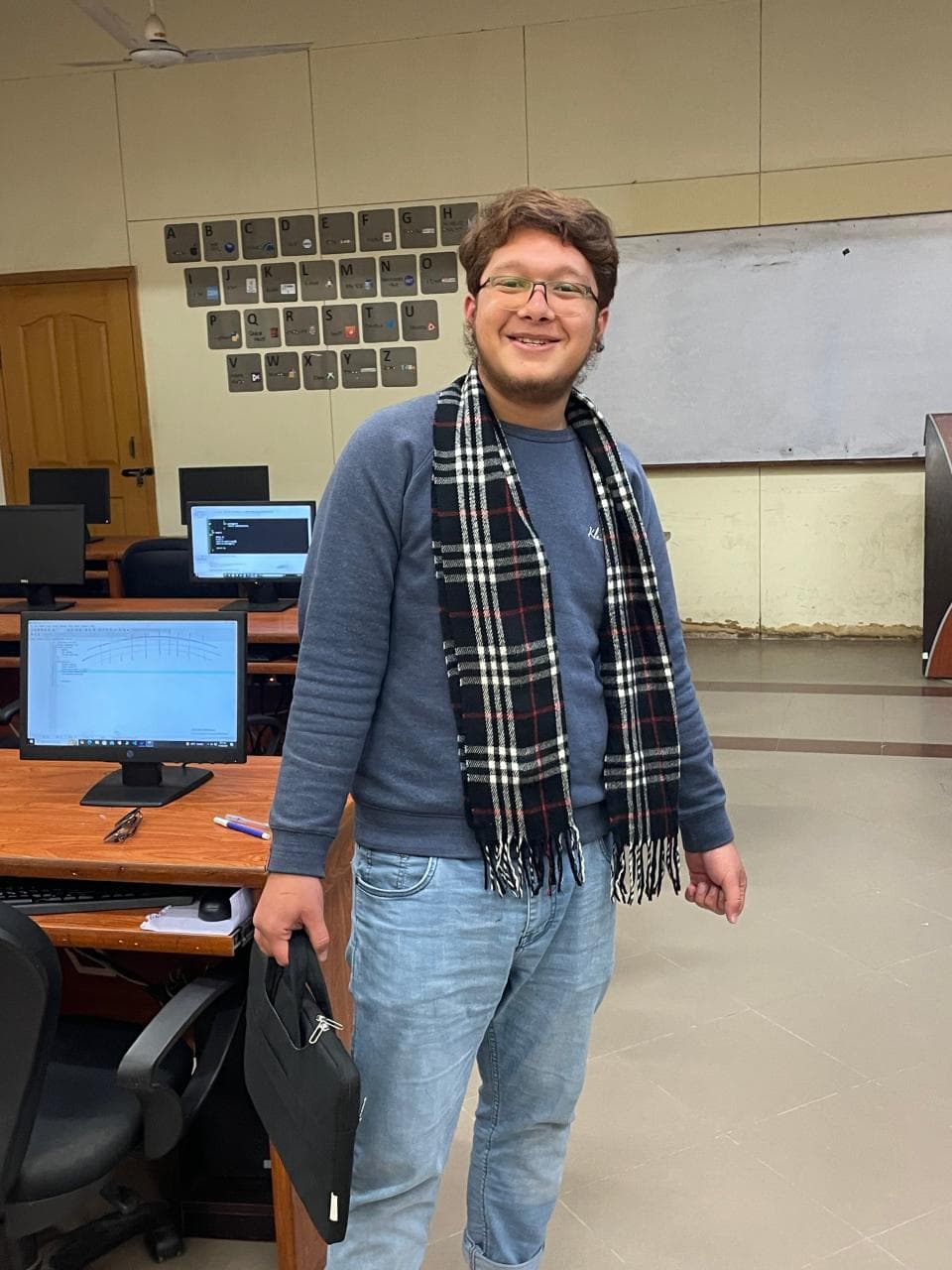 Mussab at University of Gujrat